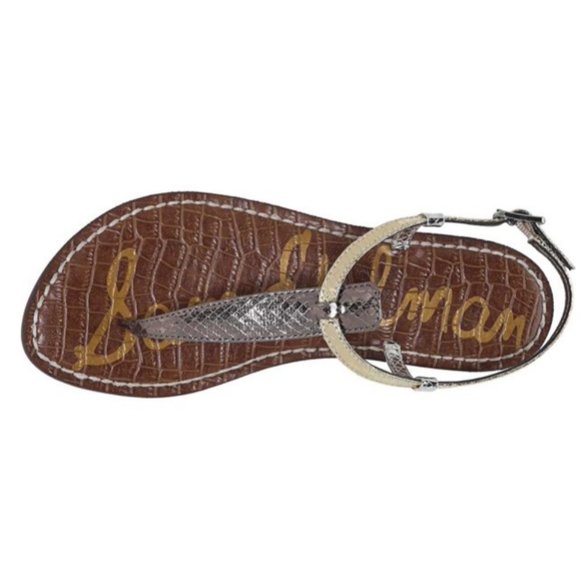 SAM EDELMAN Leather Thong Sandals - Picture 1 of 12